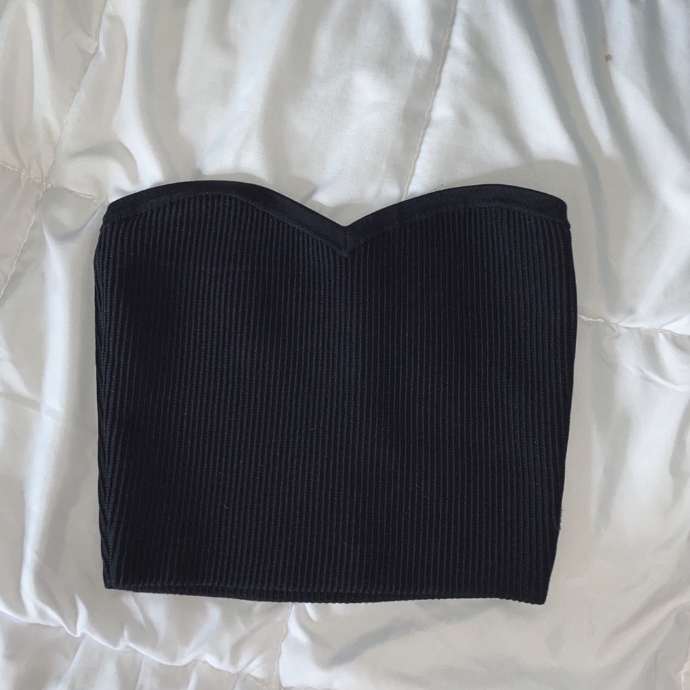 Aritzia babaton ribbed olaf tube top